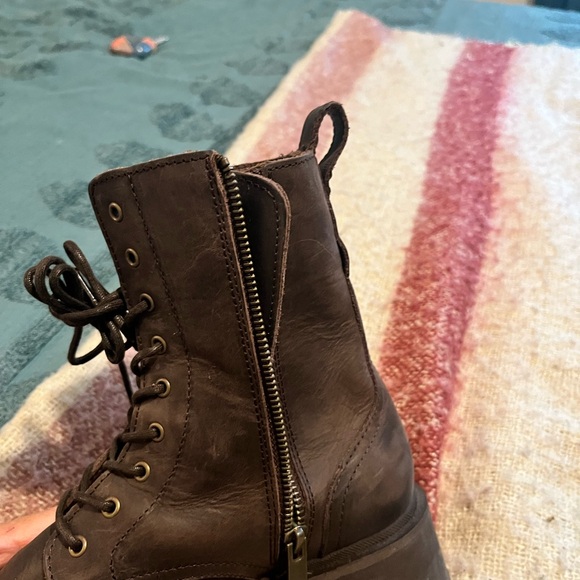 Thursday Boot Company Dark Brown Combat Boots - Picture 4 of 8